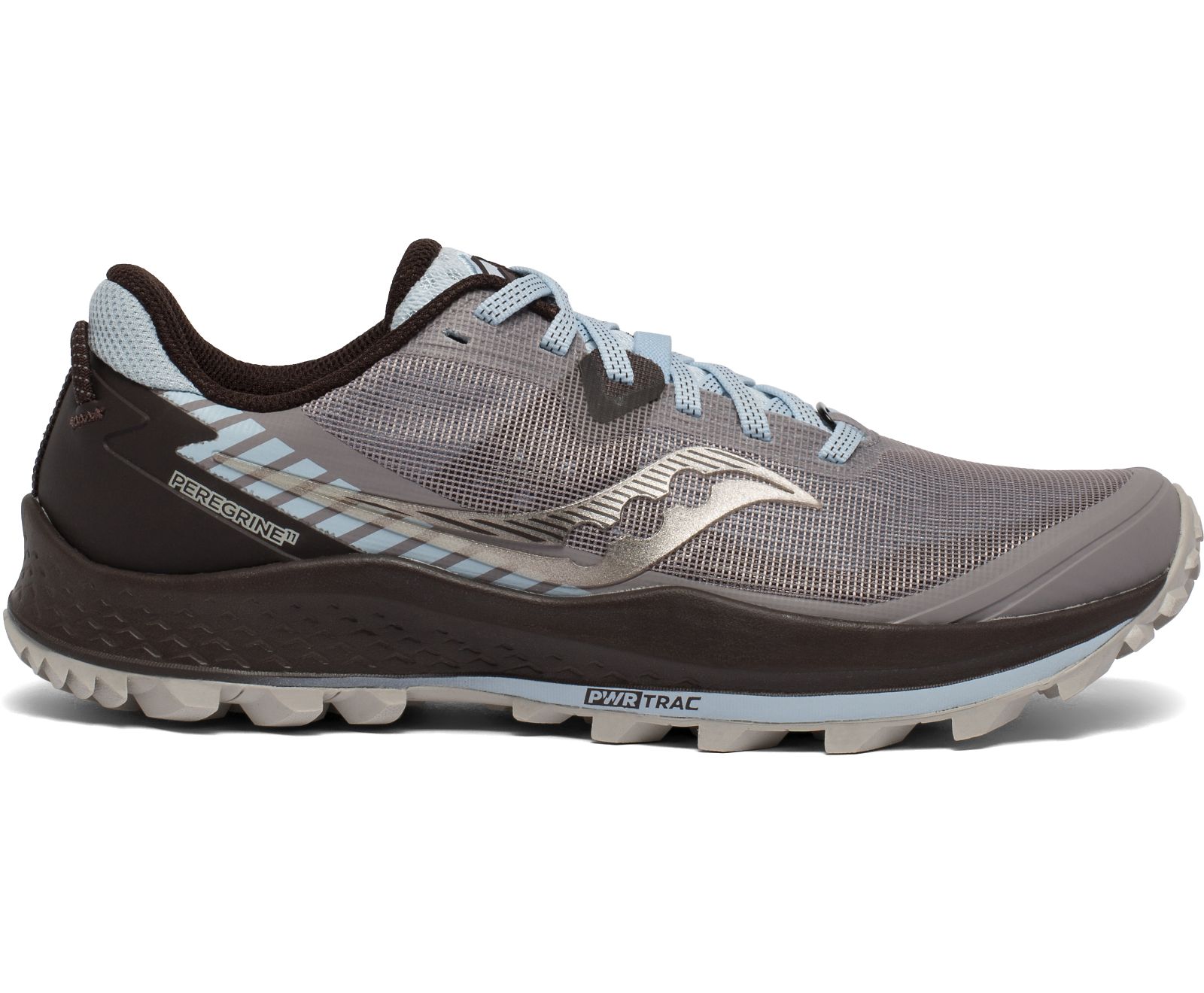 Saucony Peregrine 11 Women's Trail Running Shoes Grey / Turquoise | AU 235QMAZ